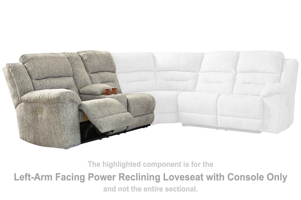 Family Den 3-Piece Power Reclining Sectional