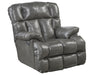 Catnapper Victor Power Lay Flat Chaise Recliner in Steel image